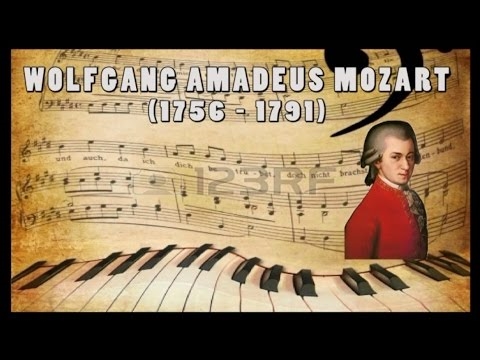 Music V.A. Mozart i teckningar