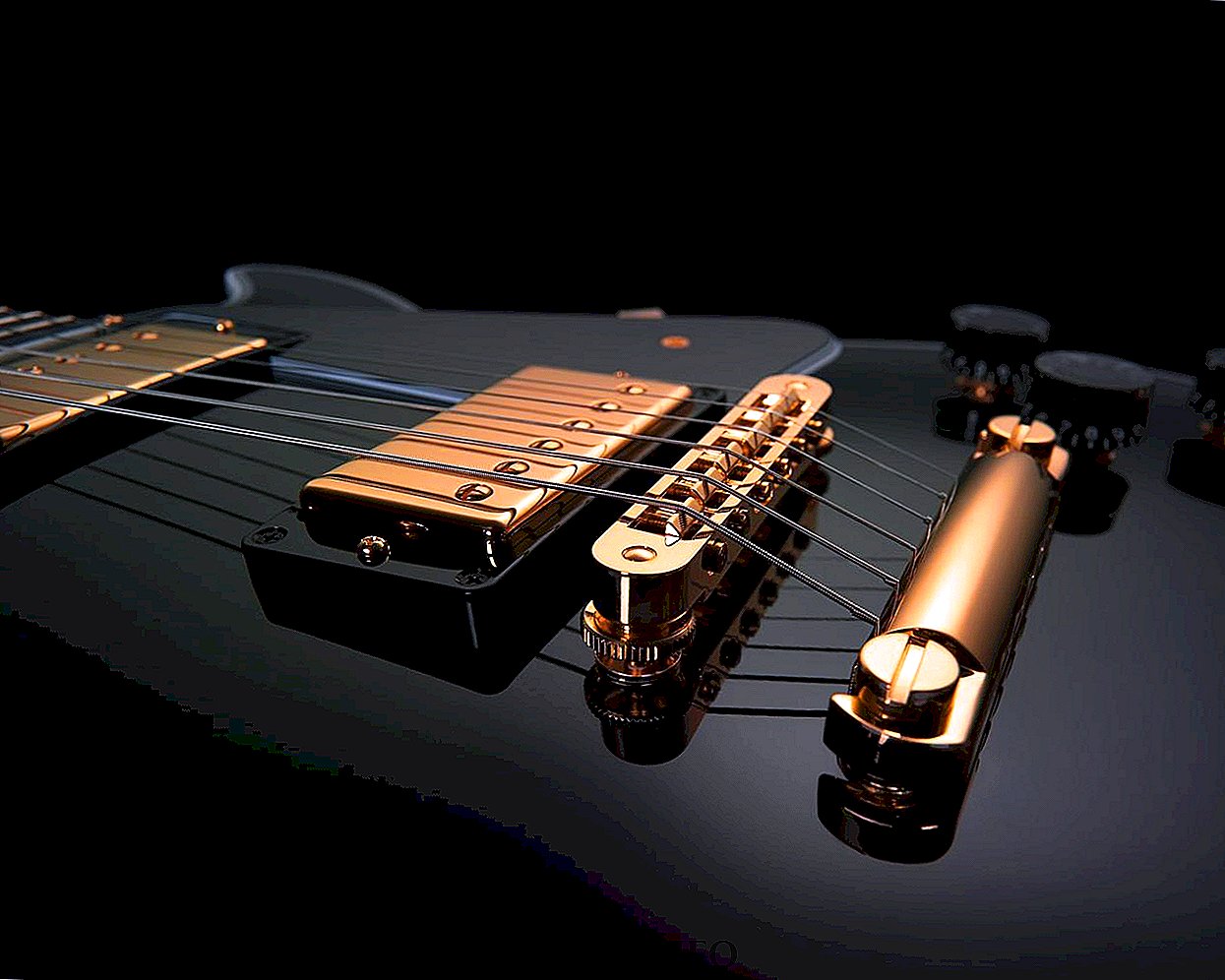 Guitarra elétrica de afinação profunda
