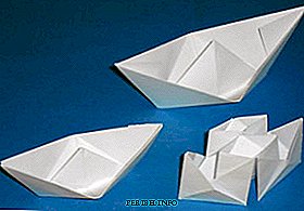 How to make a boat and a boat out of paper: children's crafts