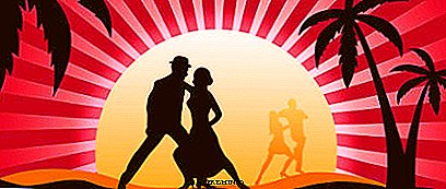 Salsa é uma dança latino-americana popular com um caráter agudo.