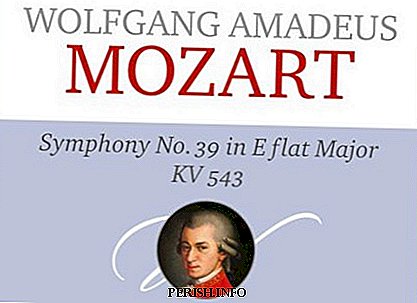 V.A. Mozart Symphony No. 39: história, vídeo, conteúdo, fatos interessantes